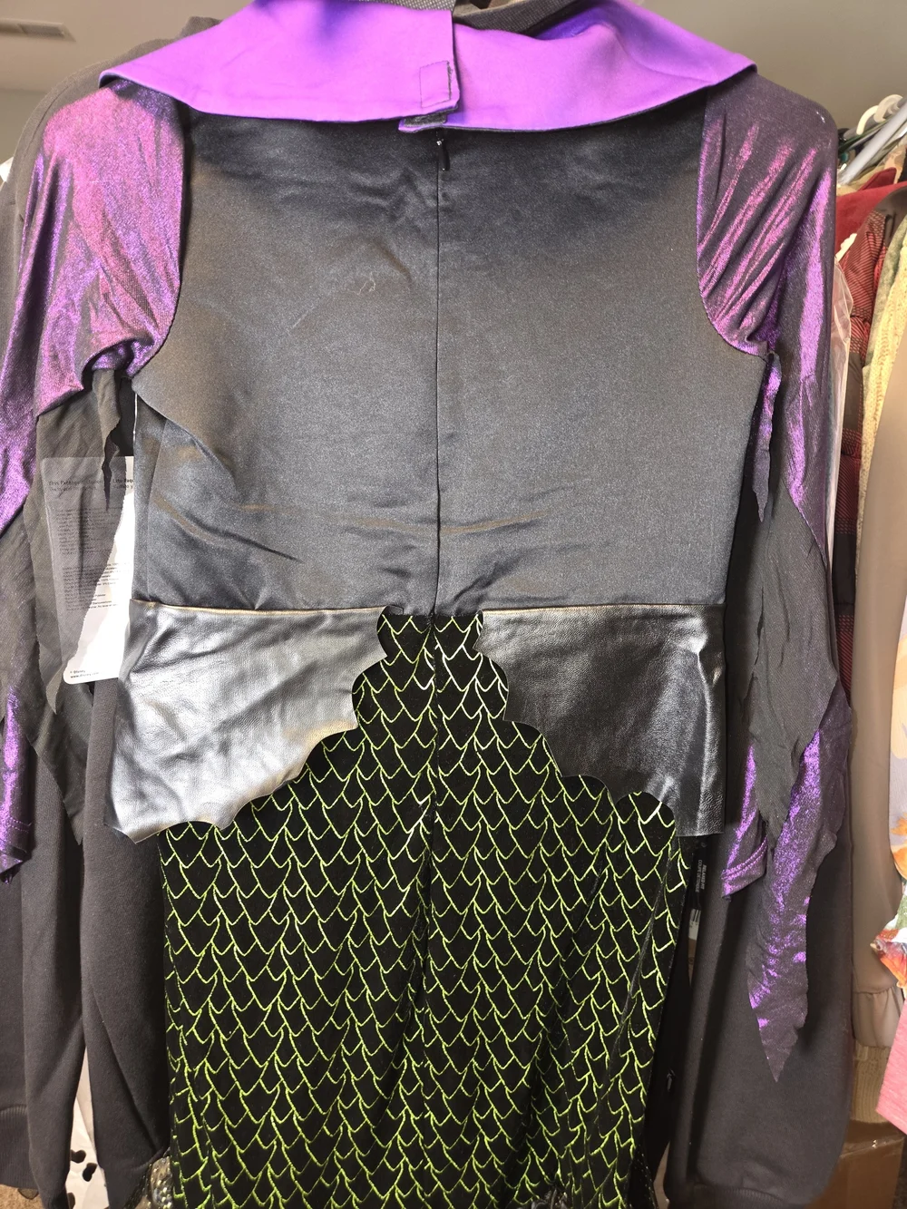 Disguise Girls Maleficent Costume in Purple and Black